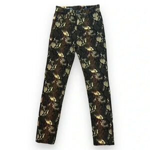Adriano Goldschmied 25” The Sophia High-Waisted Skinny Ankle Jeans